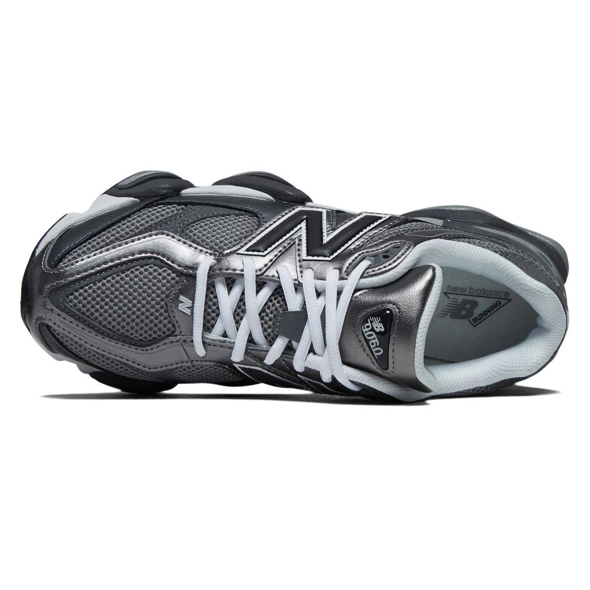 New Balance 9060 Shoes - Magnet/Faded Black - Image 3