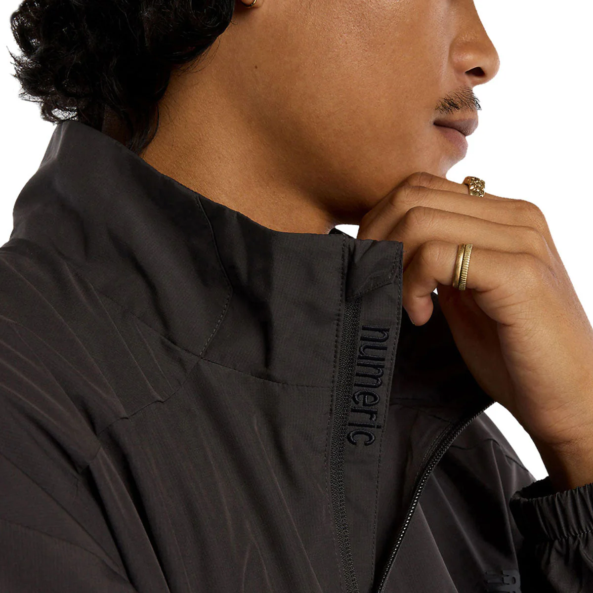 New Balance Numeric Archive Jacket - Faded Black - Image 5