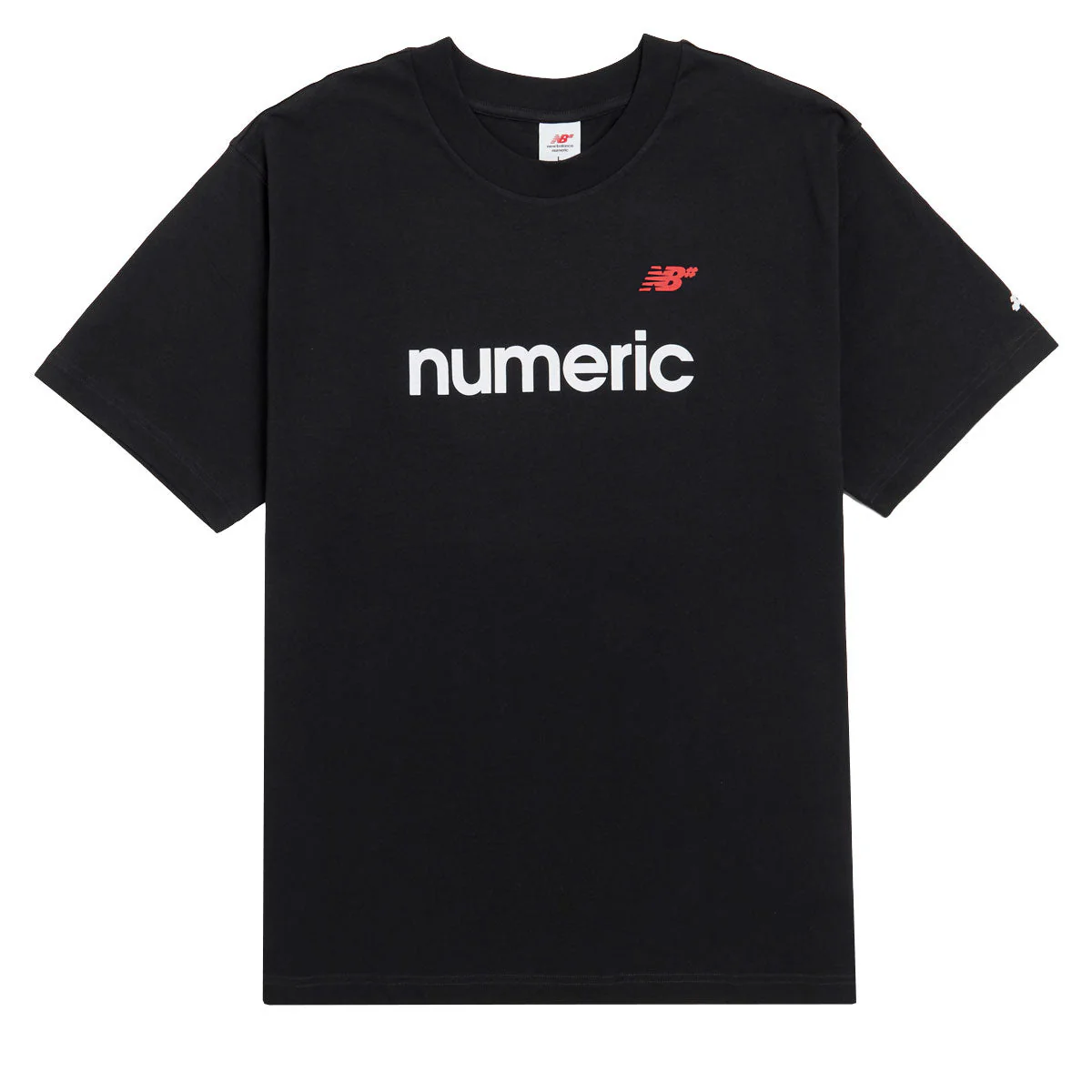 New Balance Numeric Linear Logo T-Shirt - Black