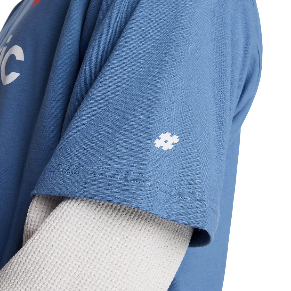 New Balance Numeric Linear Logo T-Shirt - Magic Blue - Image 4