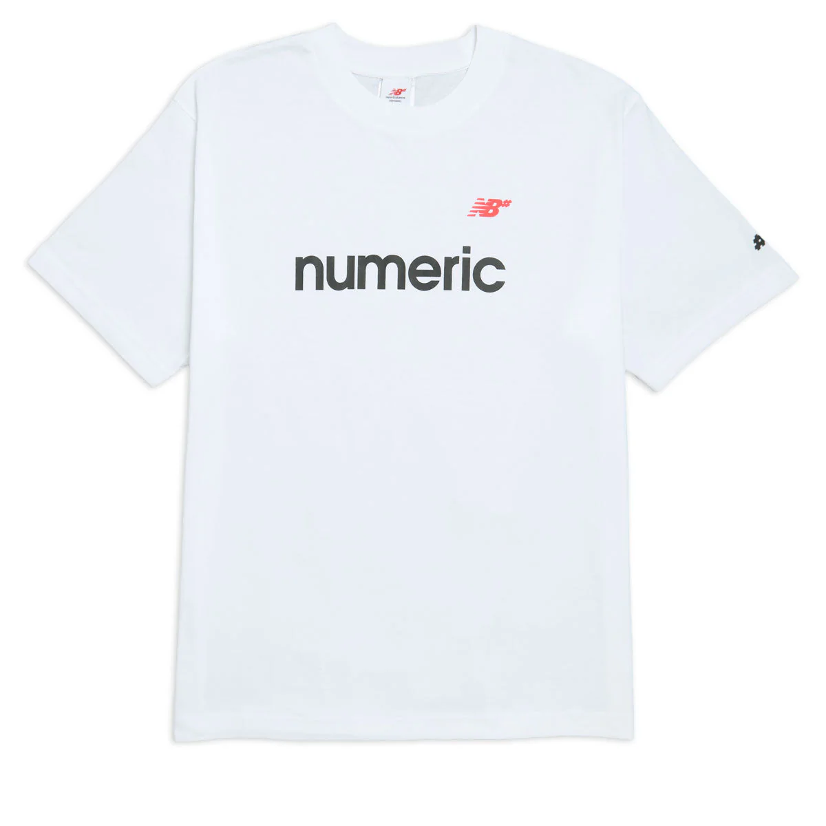 New Balance Numeric Linear Logo T-Shirt - White