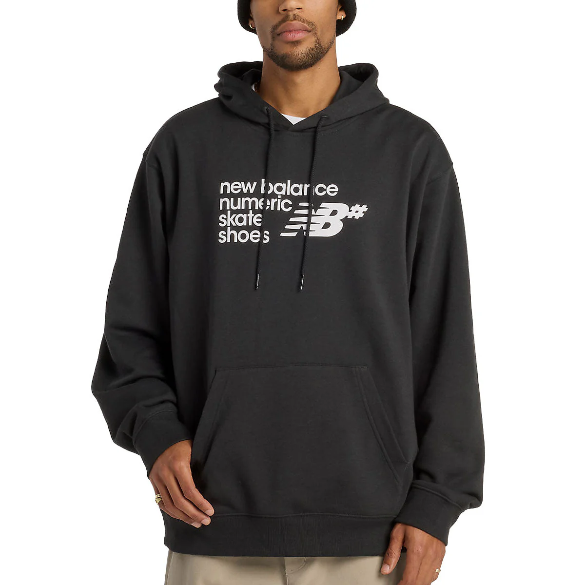 New Balance Numeric Logo Hoodie - Black