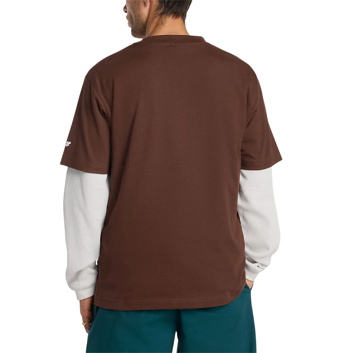 New Balance Numeric Small Logo T-Shirt - Pumpernickel - Image 3