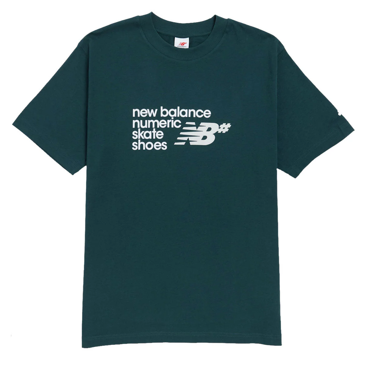 New Balance Numeric Stacked Graphic T-Shirt - Medusa Green