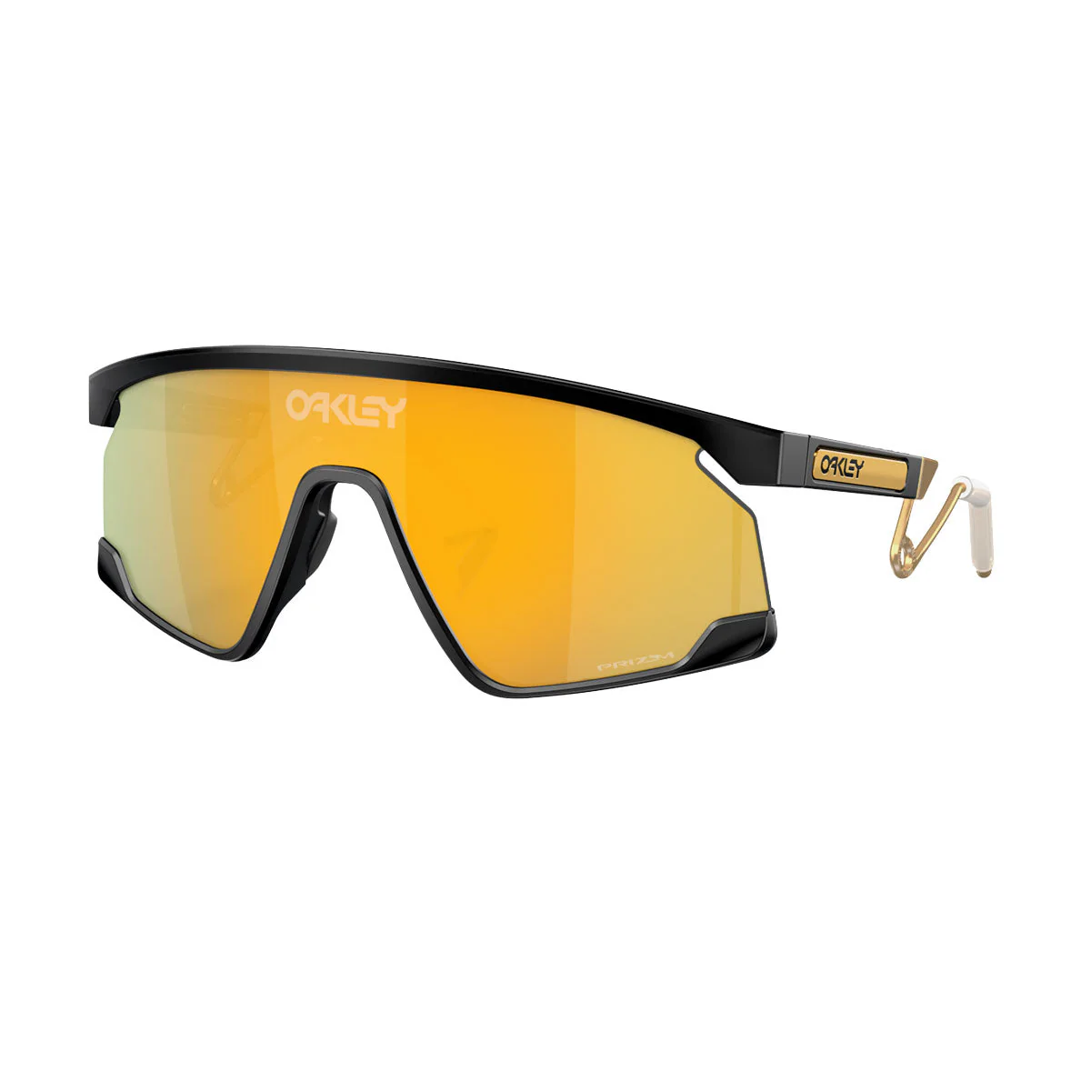 Oakley Bxtr Metal Sunglasses - Matte Black/PRIZM 24k Lens - Image 2