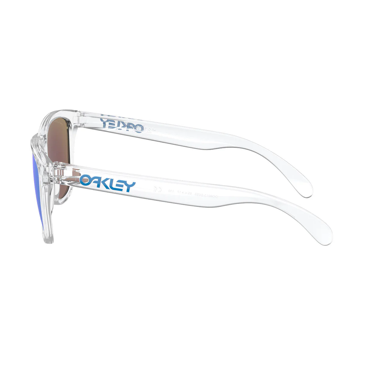 Oakley Frogskins Sunglasses - Crystal Clear/PRIZM Sapphire Lens - Image 3
