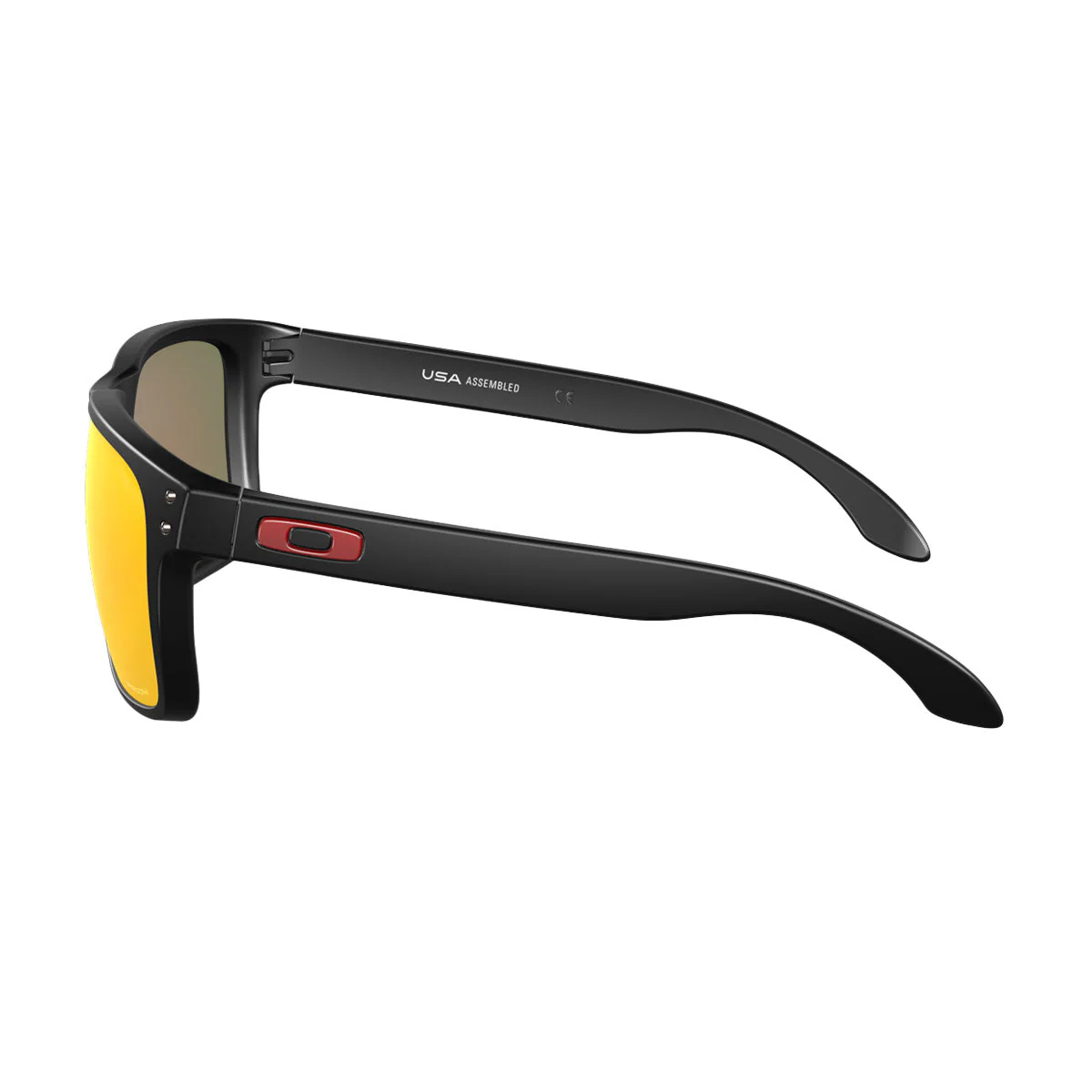 Oakley Holbrook XL Sunglasses - Matte Black/PRIZM Ruby Lens - Image 3