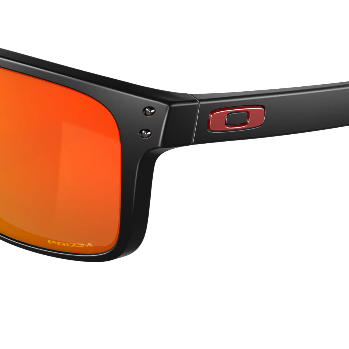 Oakley Holbrook XL Sunglasses - Matte Black/PRIZM Ruby Lens - Image 5