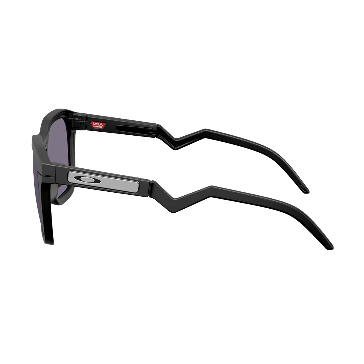 Oakley HSTN SQ Sunglasses - Matte Black/PRIZM Grey Lens - Image 3