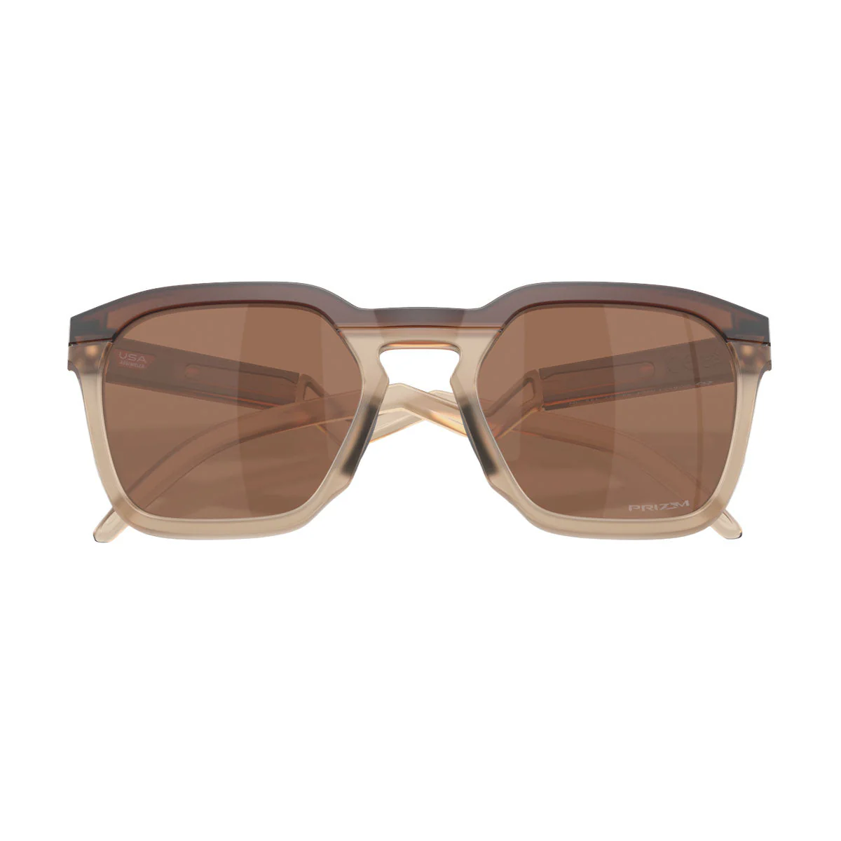 Oakley HSTN SQ Sunglasses - Matte Rootbeer/PRIZM Tungsten Lens - Image 4