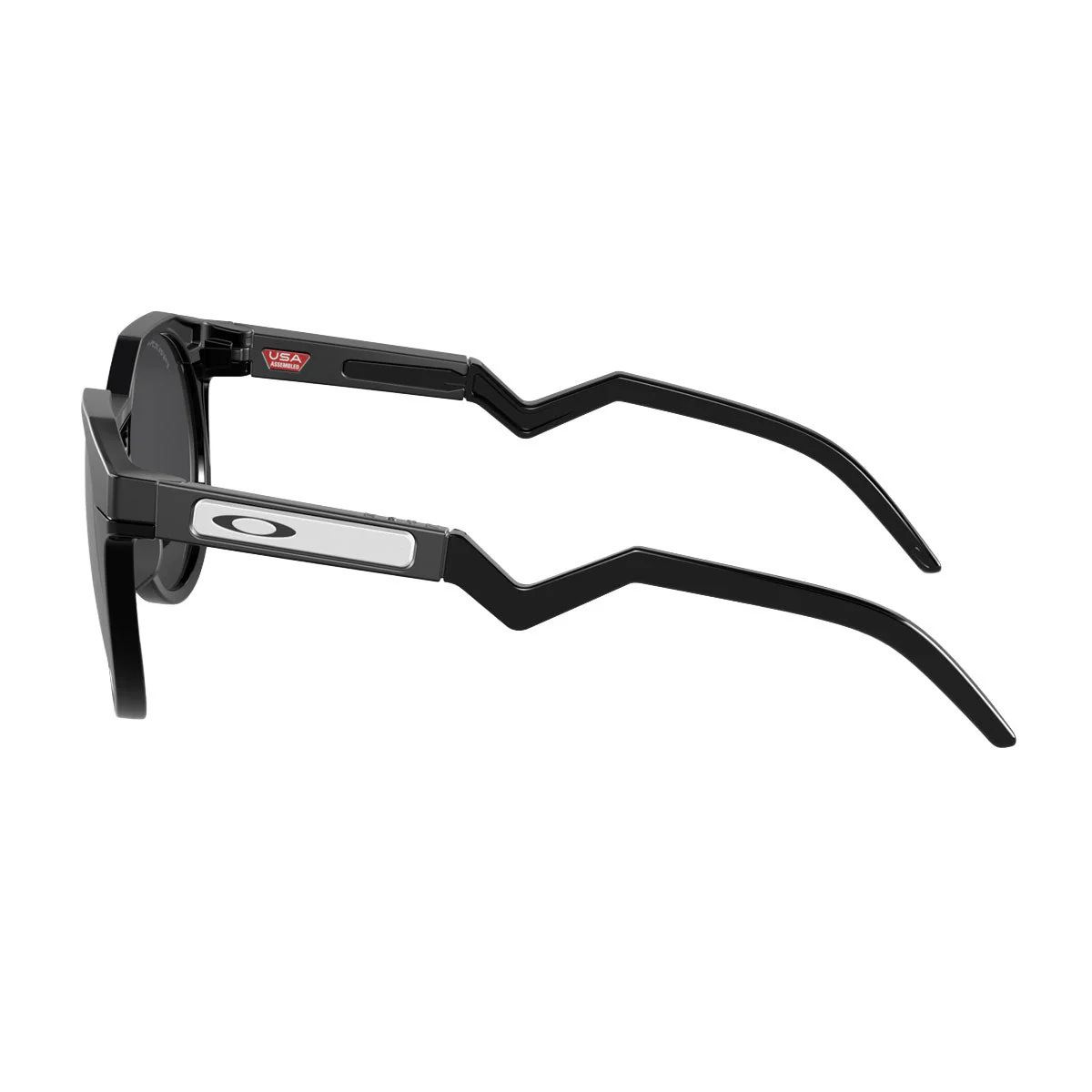 Oakley HSTN Sunglasses - Matte Black/PRIZM Black Lens - Image 3