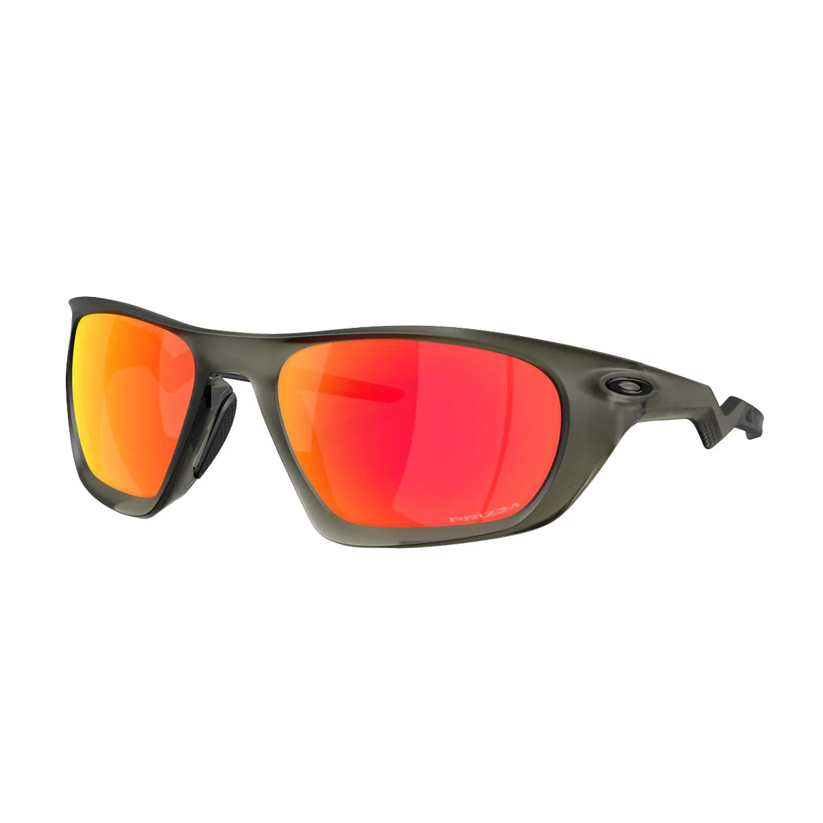 Oakley Lateralis Sunglasses - Matte Olive Ink/PRIZM Ruby Lens - Image 2