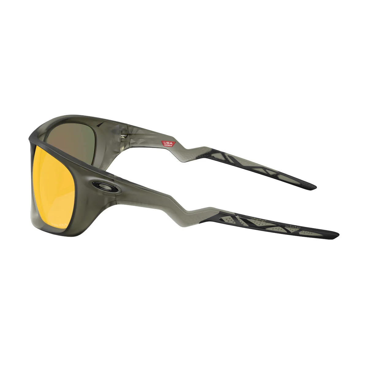 Oakley Lateralis Sunglasses - Matte Olive Ink/PRIZM Ruby Lens - Image 3