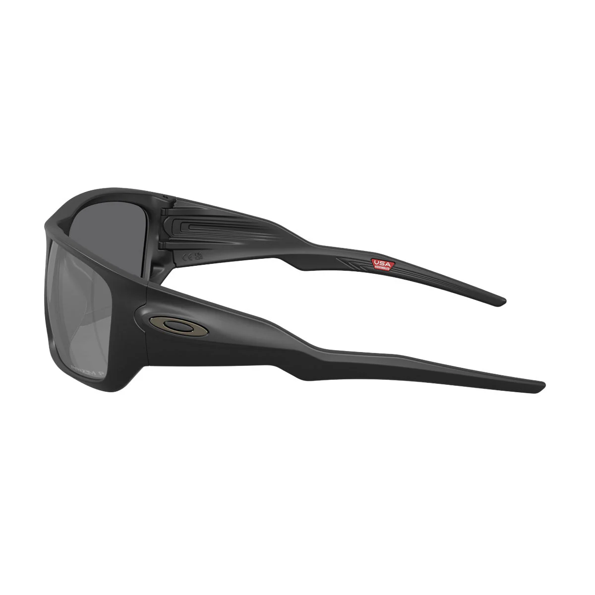 Oakley Masseter Sunglasses - Matte Black/PRIZM Black Polarized Lens - Image 3