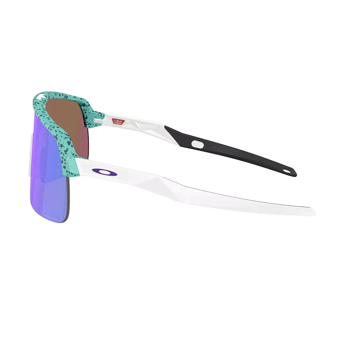 Oakley Sutro Lite Sunglasses - Celeste Splatter/PRIZM Violet Lens - Image 3