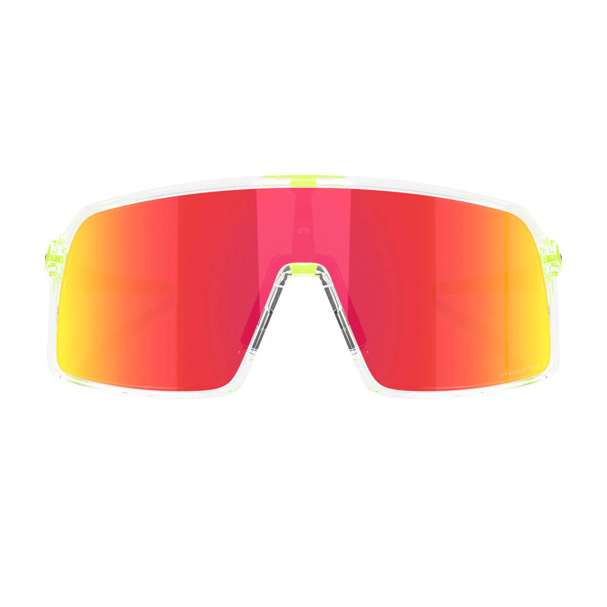 Oakley Sutro Sunglasses - Clear/PRIZM Ruby Lens