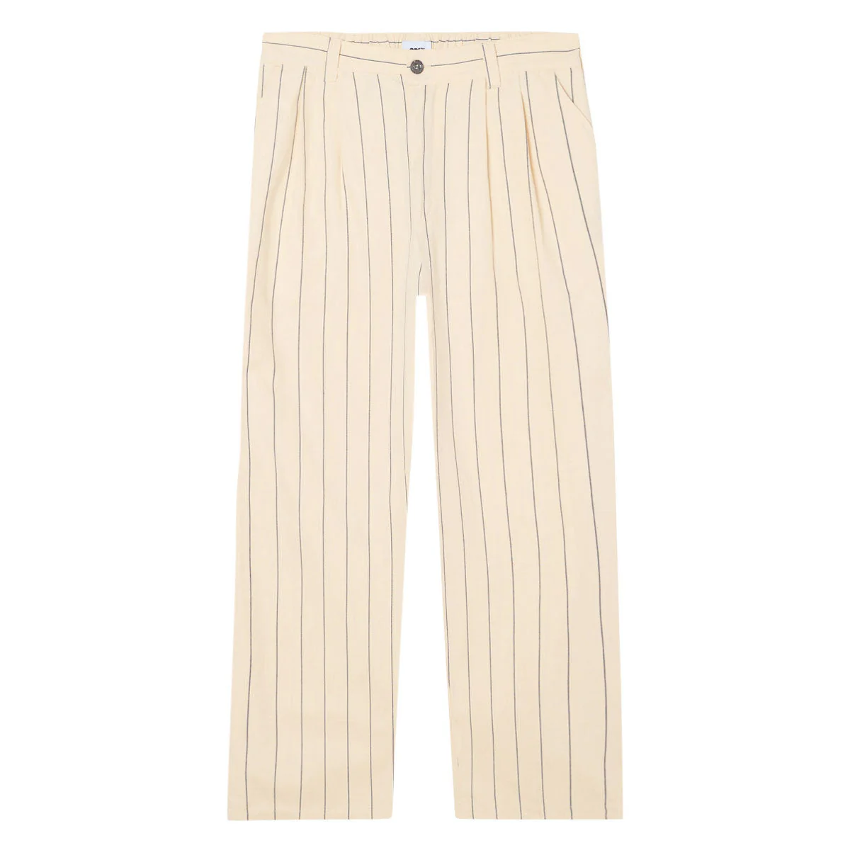 Obey Foster Pleated Stripe Pants - Canvas Multi