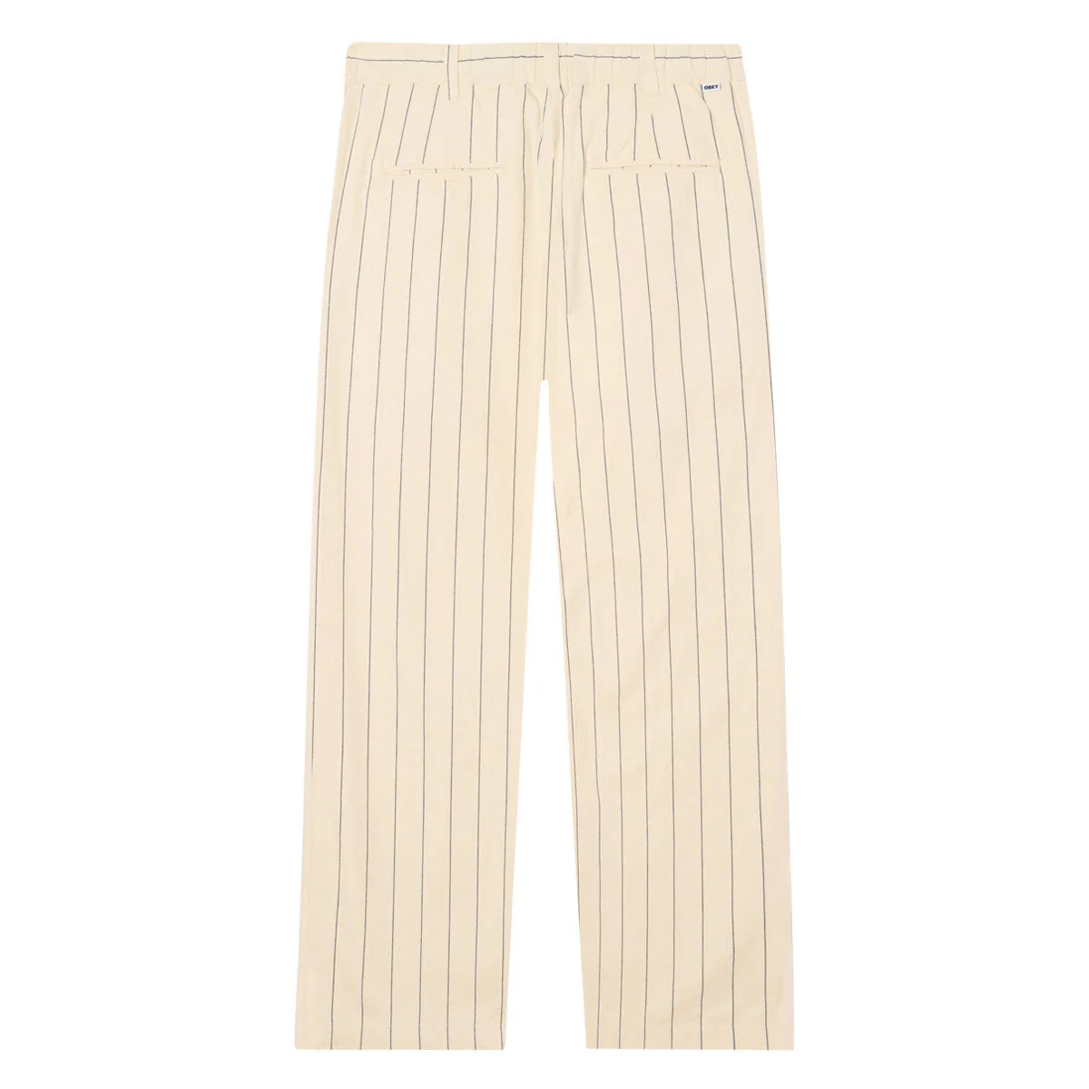 Obey Foster Pleated Stripe Pants - Canvas Multi - Image 2