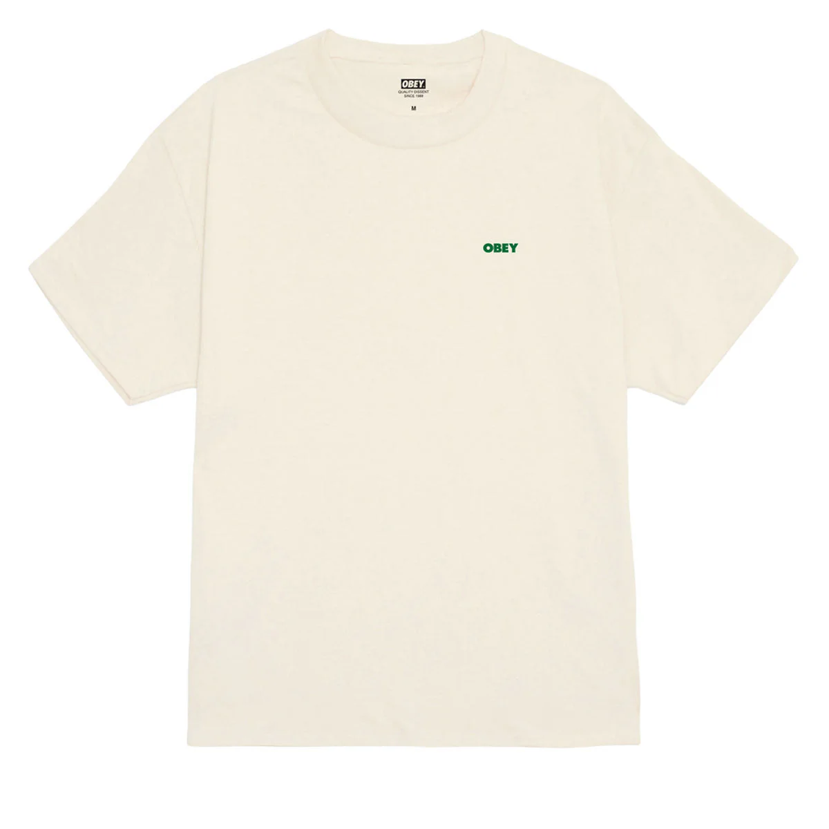 Obey Knowledge Is Power T-Shirt - Cream - Image 2