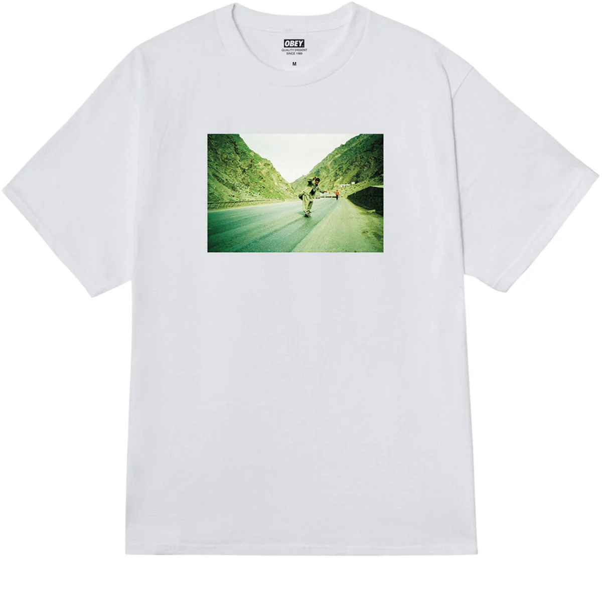 Obey Skateistan Photo T-Shirt - White