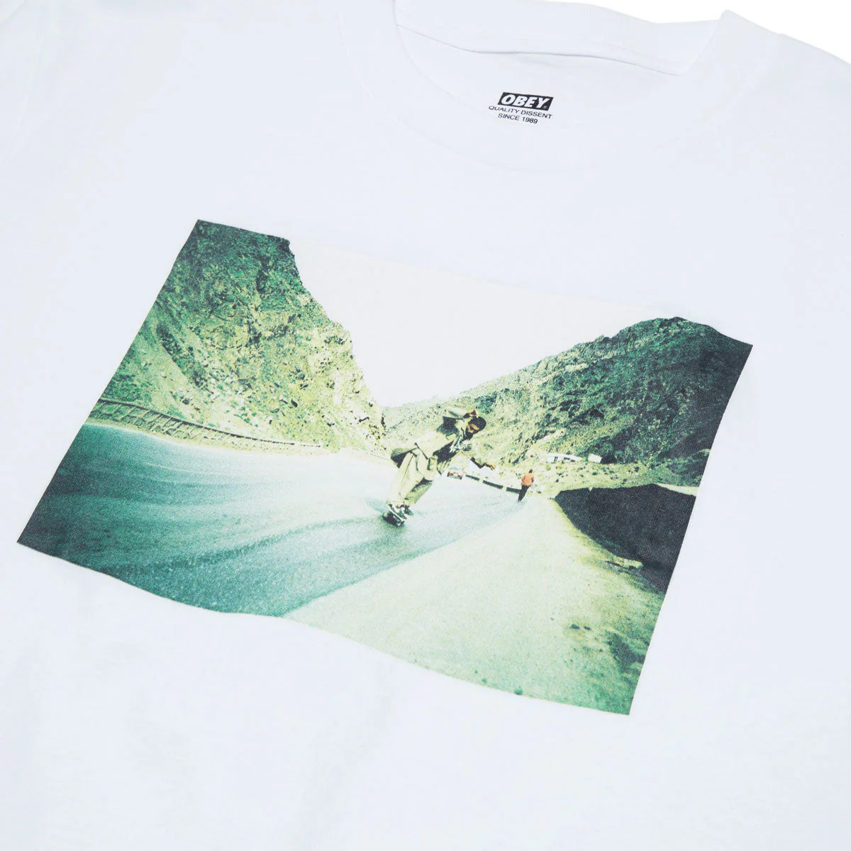 Obey Skateistan Photo T-Shirt - White - Image 3