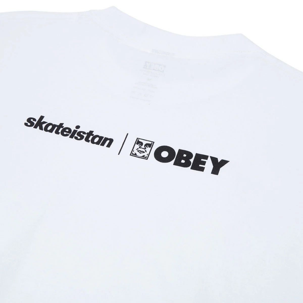 Obey Skateistan Photo T-Shirt - White - Image 4
