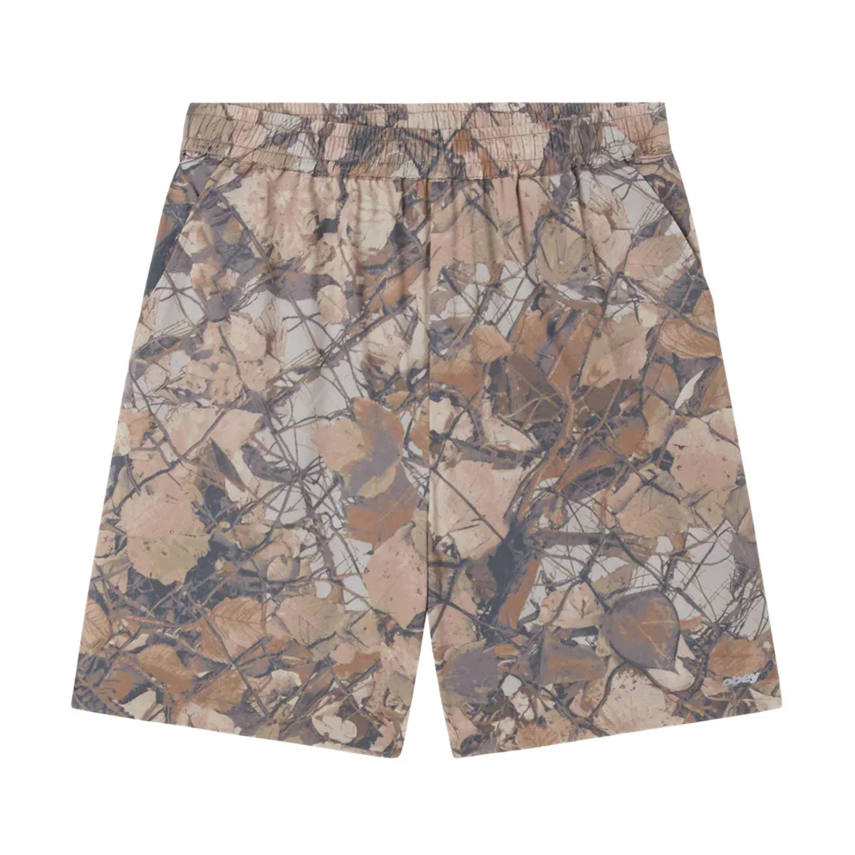 Obey Travel Shorts - Fence Camo