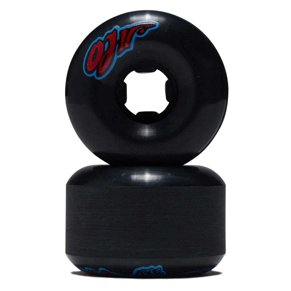 OJ Screaming Hand Original Chubbies 101a Skateboard Wheels - Black - 56mm - Image 2