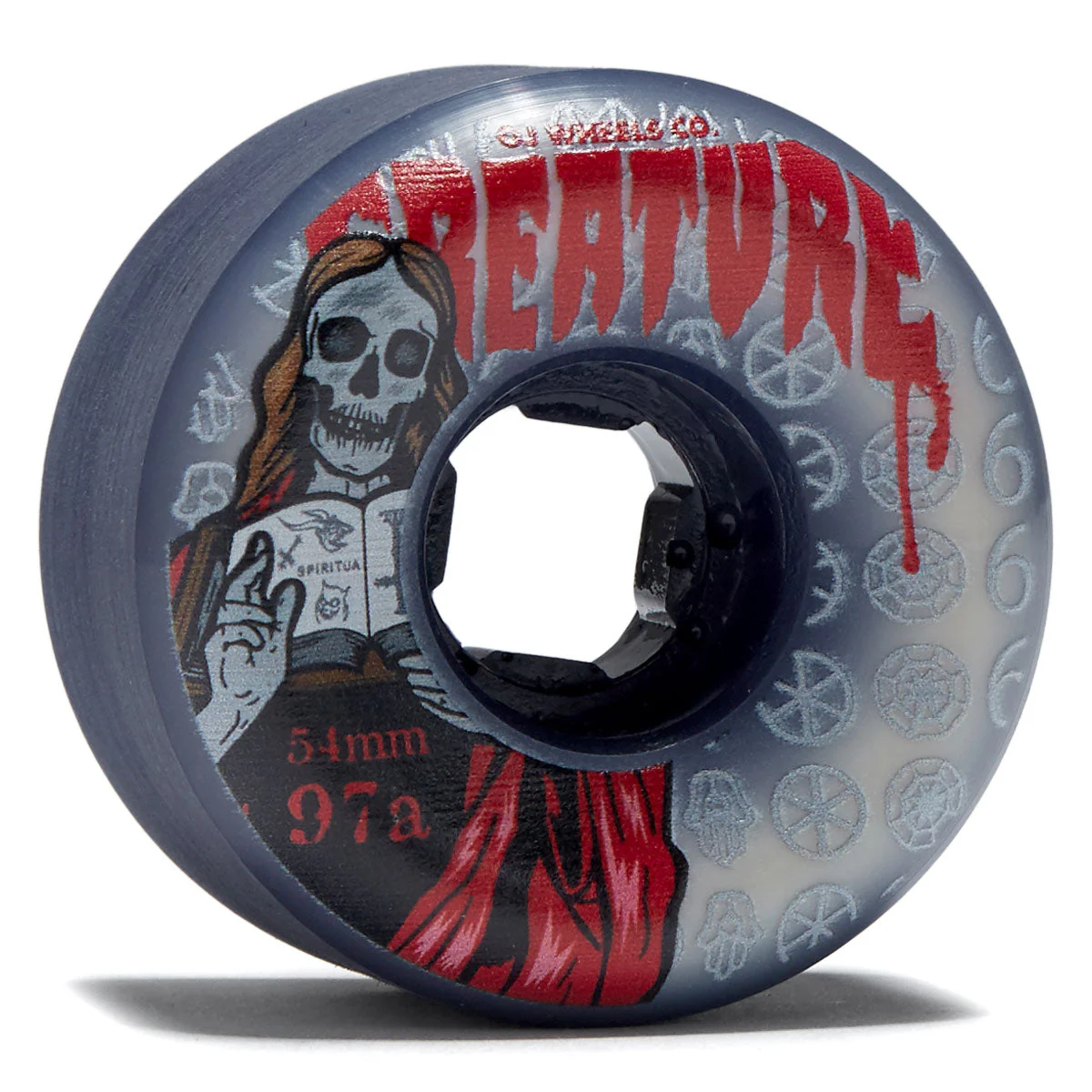 OJ The Book Of OJ Bloodsuckers 97a Skateboard Wheels - White - 54mm