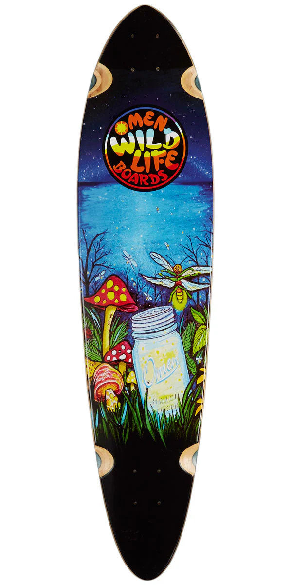 Omen Mason Jar 38" Pintail Longboard Deck