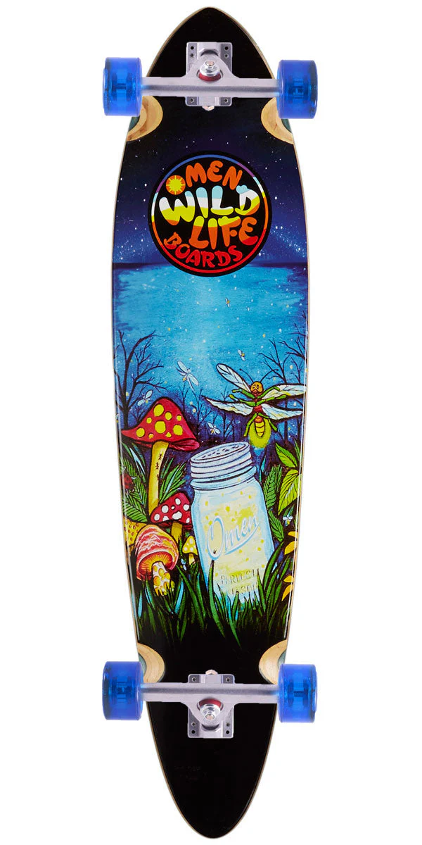 Omen Mason Jar 38" Pintail Longboard Complete
