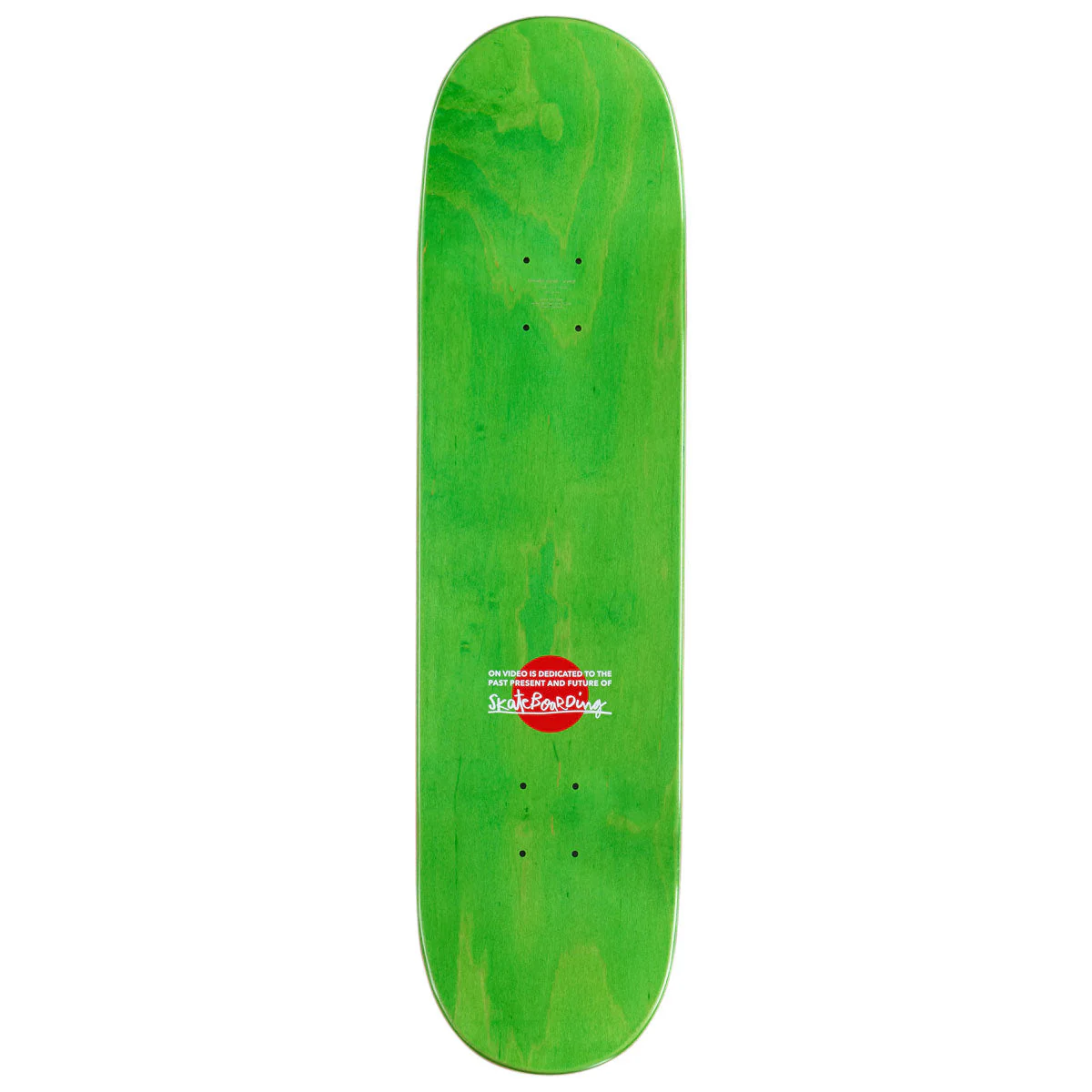 On Video Hubba Rocks Skateboard Deck - 8.375" - Image 2