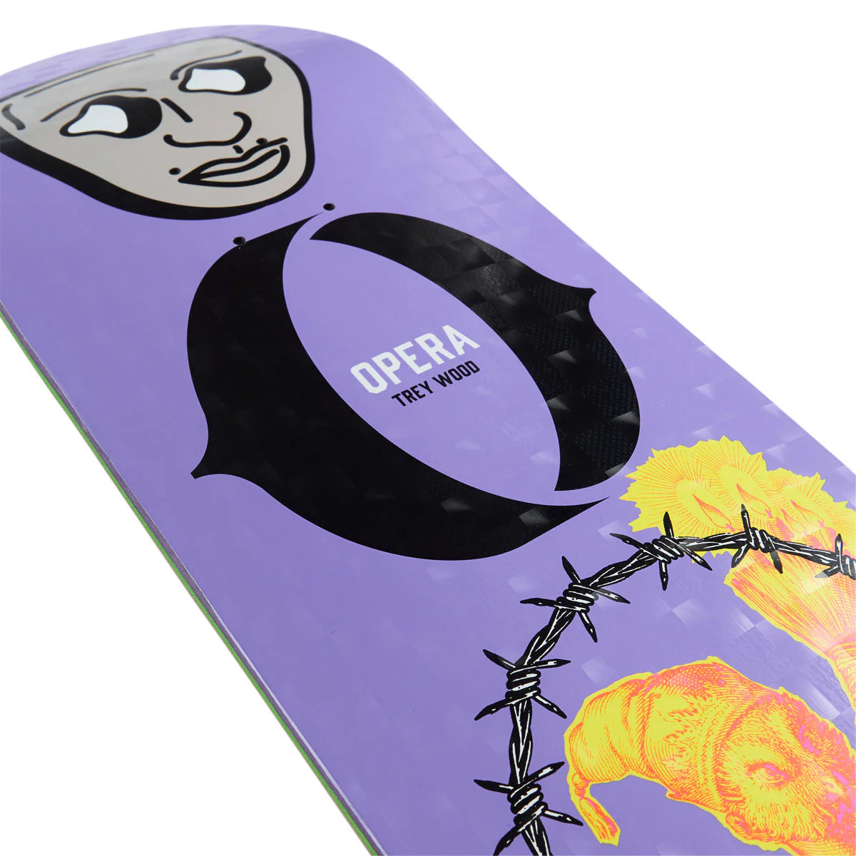 Opera Trey Wood Piece EX7 Skateboard Complete - 8.75" - Image 3