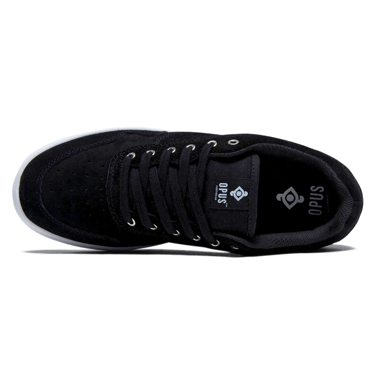 Opus Standard Low Cupsole Shoes - Black/White - Image 3