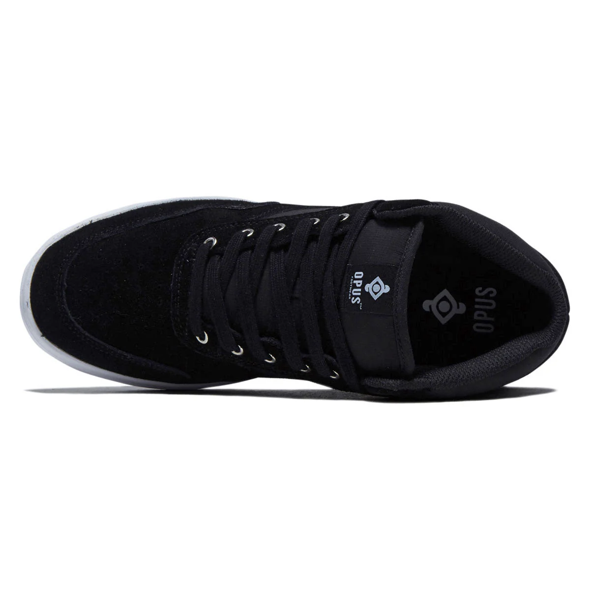 Opus Standard Mid Cupsole Shoes - Black/White - Image 3