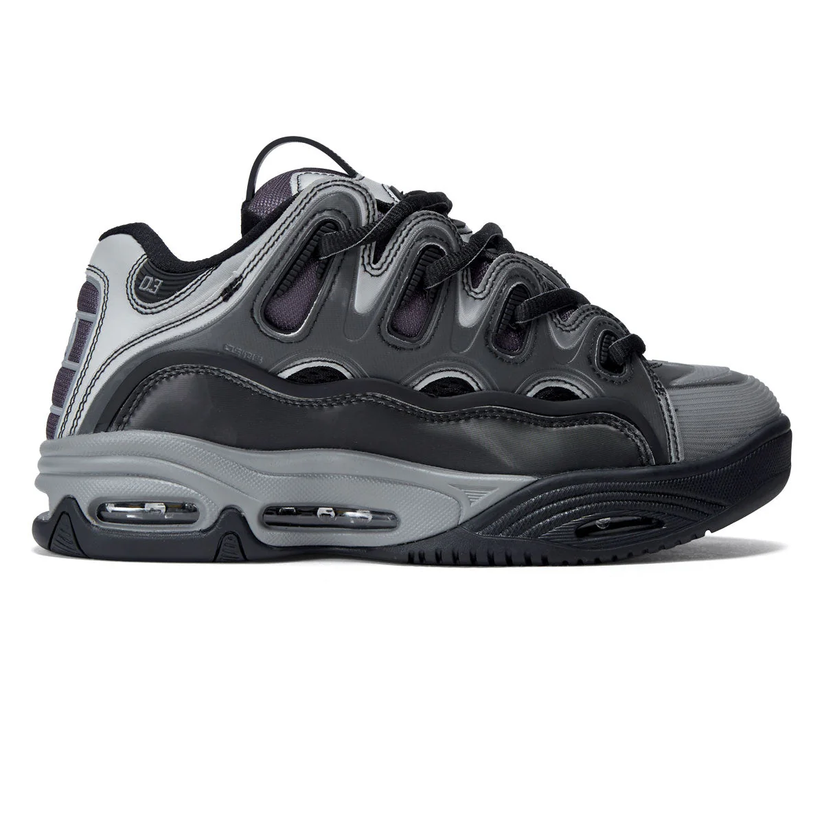 Osiris D3 2001 Shoes - Silver/Black/Holo