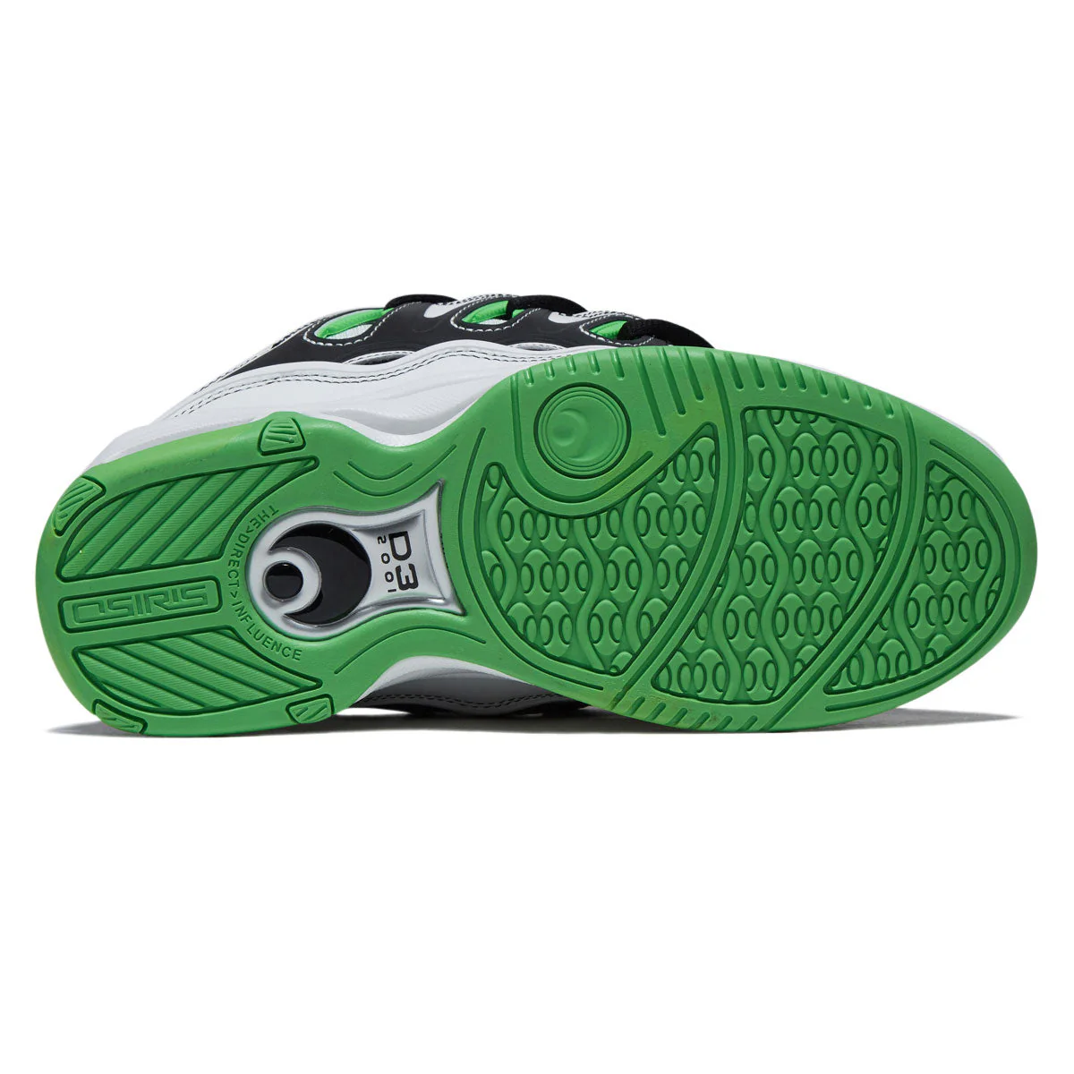 Osiris D3 2001 Shoes - White/Black/Green - Image 4