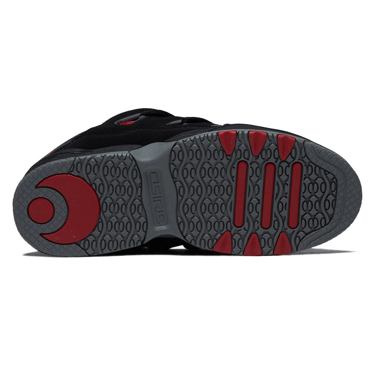 Osiris D3 OG Shoes - Black/Grey/Red - Image 4