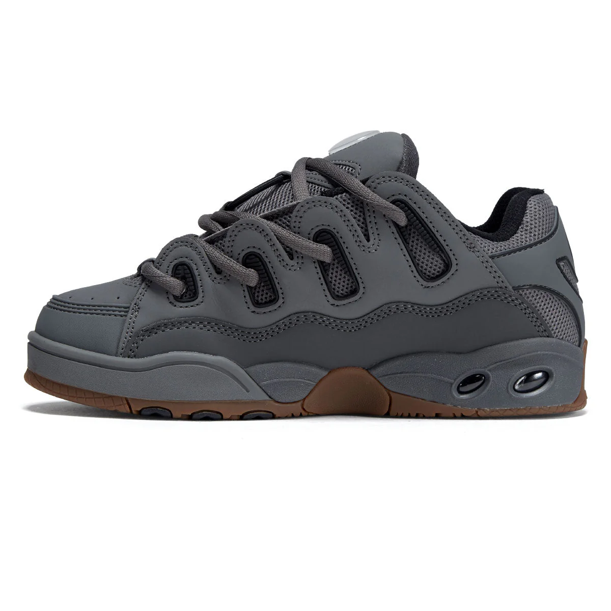Osiris D3 OG Shoes - Grey/Black/Gum - Image 2