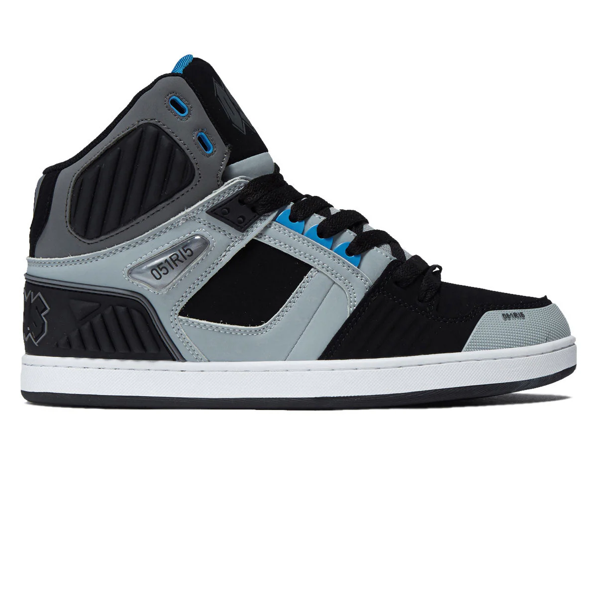 Osiris NYC 83 XRP Shoes - Grey/Black/Cyan
