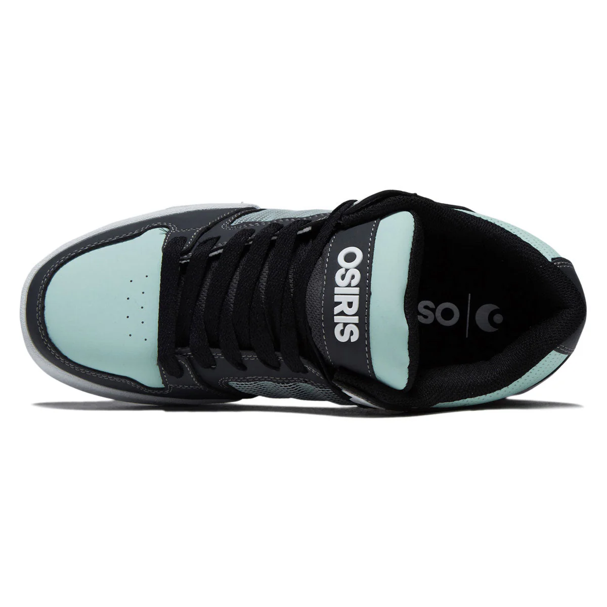 Osiris Pixel Shoes - Charcoal/Mint/White - Image 3