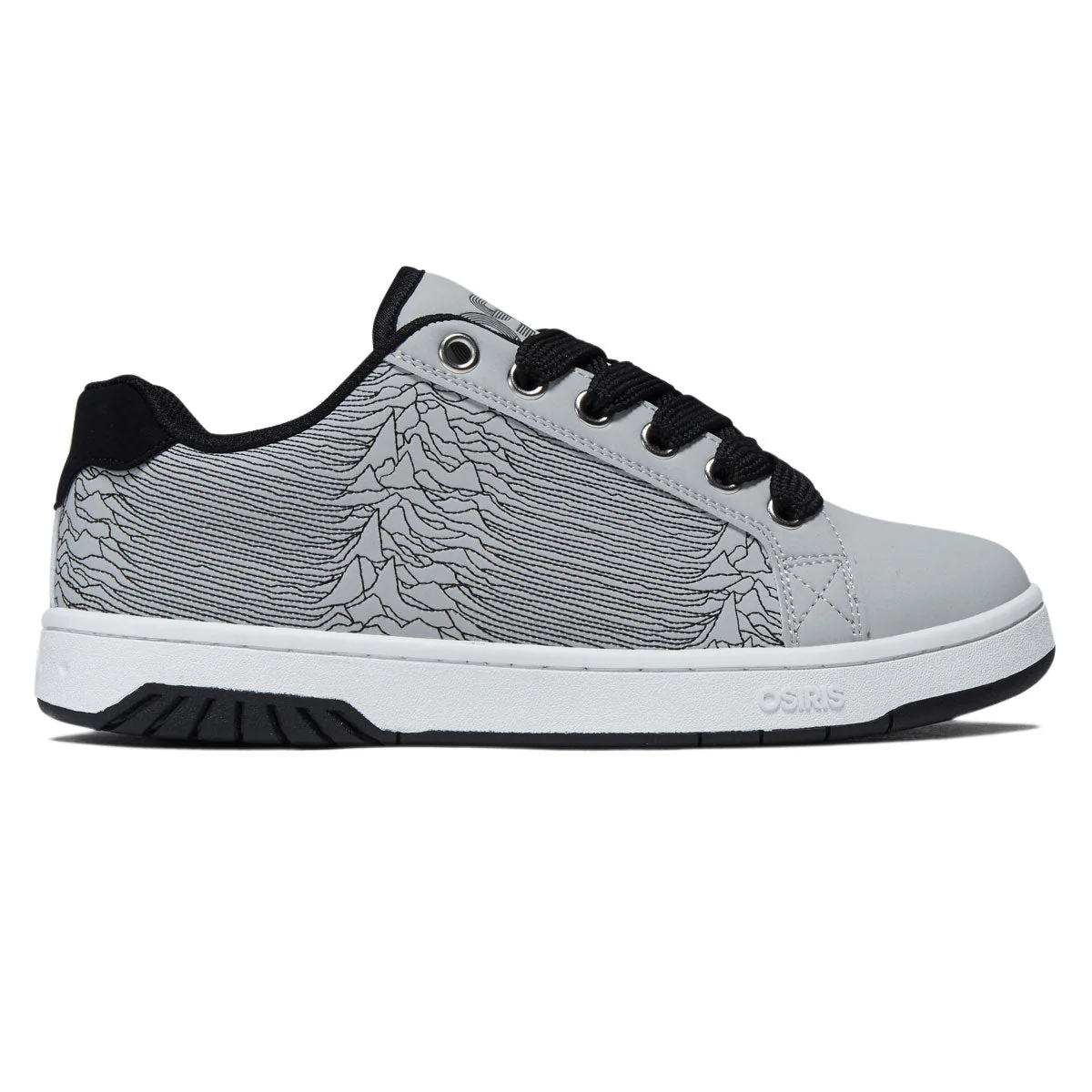 Osiris Troma Alt Shoes - Grey/White/Pulse