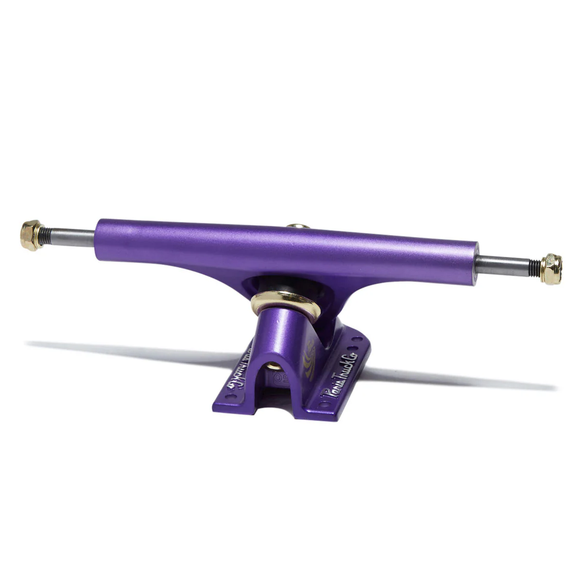 Paris V3 Hollow Lites 165mm 50 Degree Longboard Trucks - Purple Satin - Image 2
