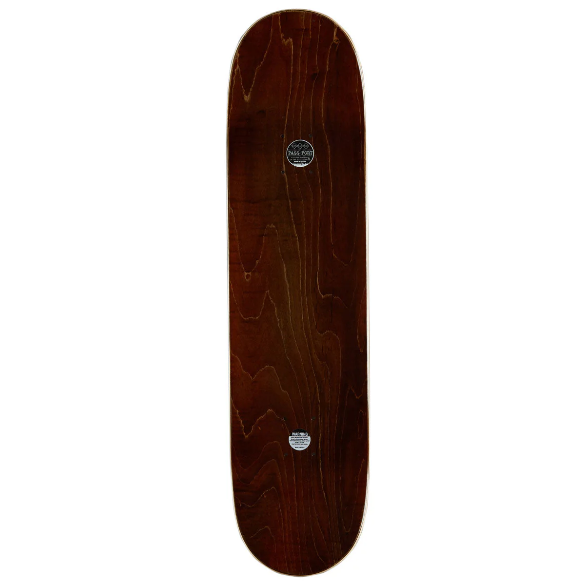 Passport Heaven & Hell Series Deeds Not Creeds Skateboard Deck - 8.125" - Image 2