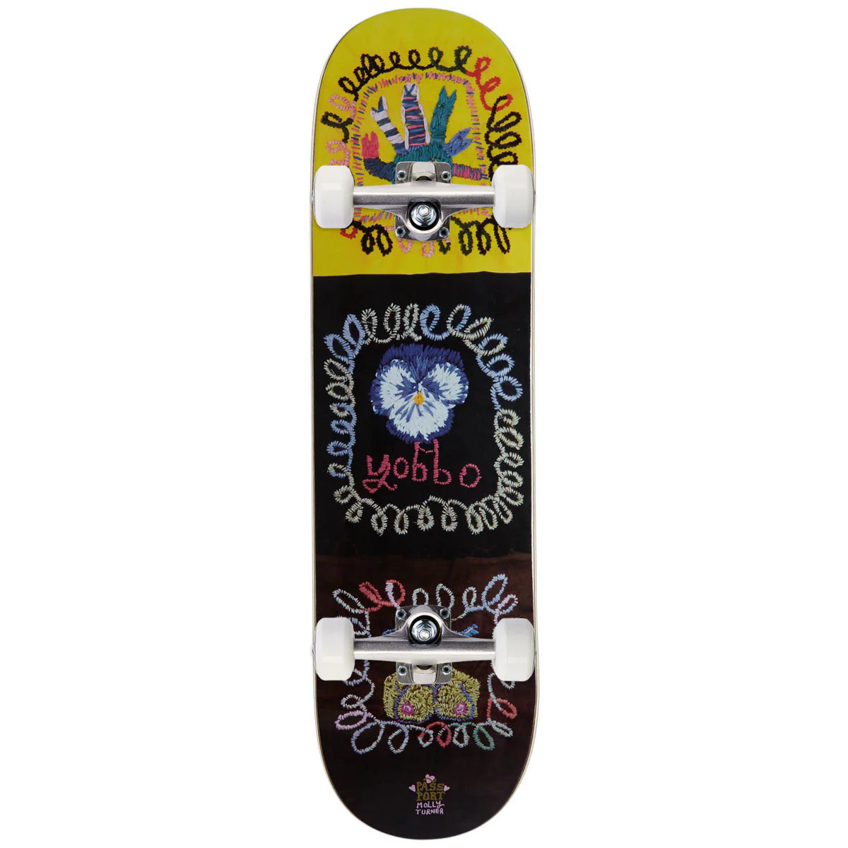 Passport Molly Turner Series Faces Skateboard Complete - 8.380"