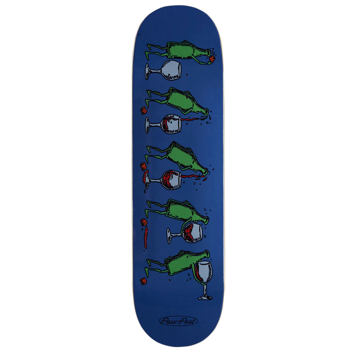 Passport Over It Series On The Bottle Skateboard Deck - 8.50"