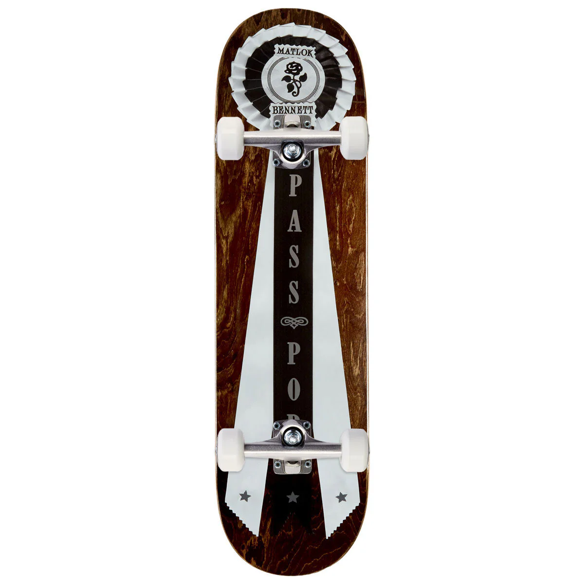 Passport Rosette Series Matlok Skateboard Complete - 8.50"