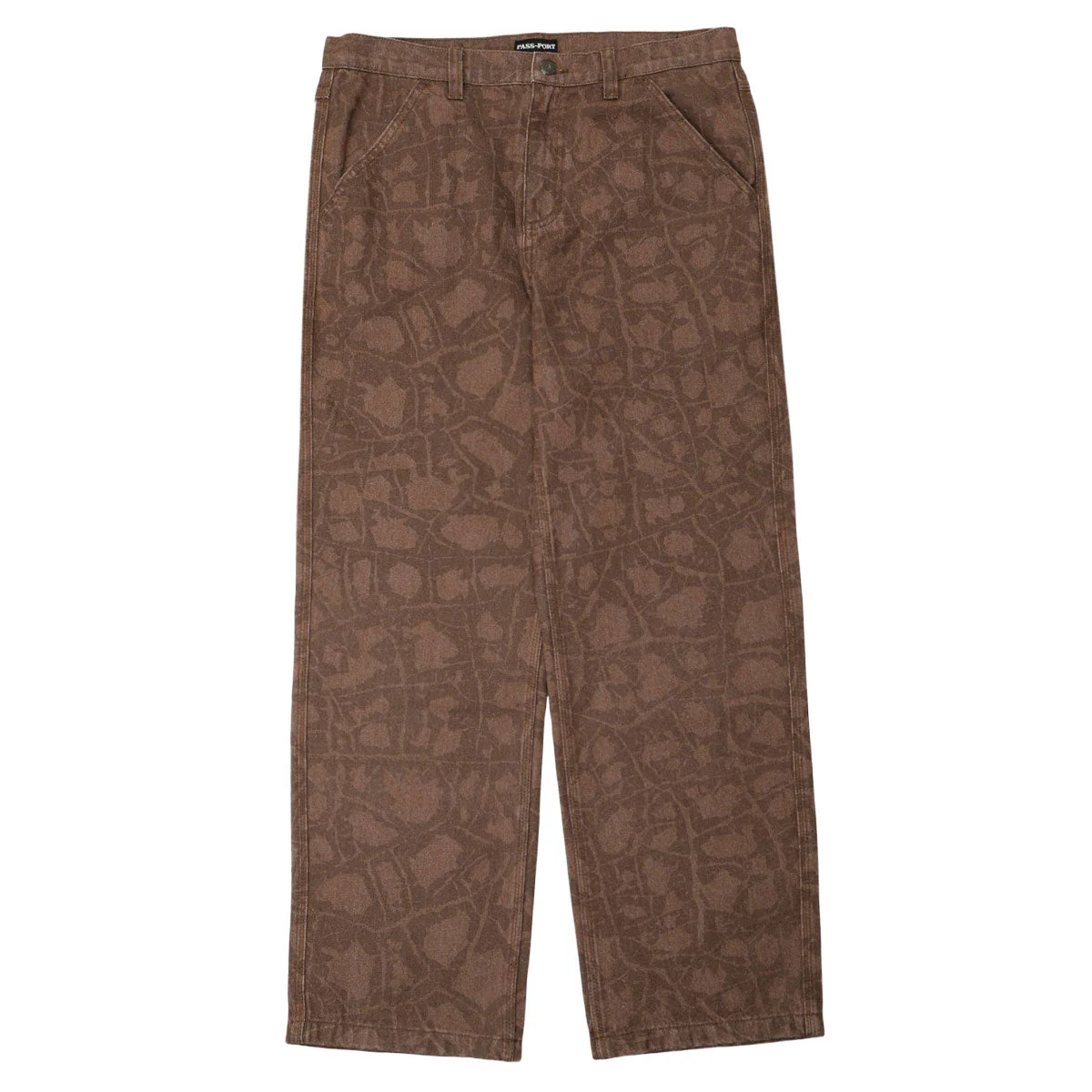 Passport Weathered Workers Club Classic Jeans - Mud
