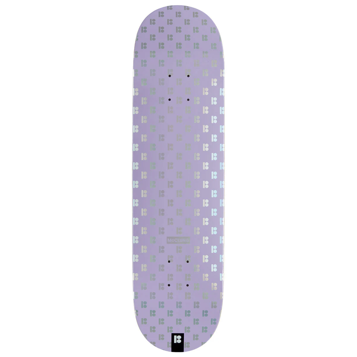 Plan B Lew Holographic Mcclung Skateboard Deck - 8.25"