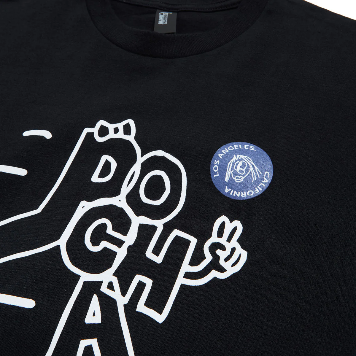 Pocha World Doodle Sk8 T-Shirt - Black - Image 2
